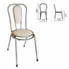 Стул BRABIX РС06 кожзам Бежевый