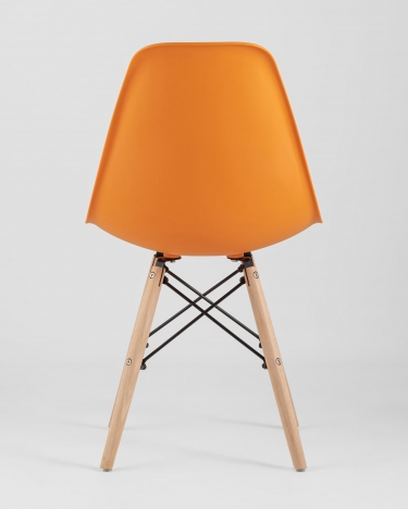 Стул Stool Group SIMPLE DSW NEW Оранжевый