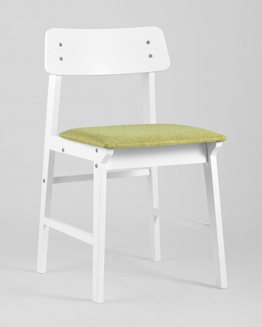 Комплект из двух стульев Stool Group ODEN WHITE 2 шт Оливковый