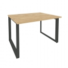 Стол переговорный 1 столешница Рива ONIX O.MO-PRG-1.3 Тиквуд Светлый/Антрацит