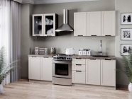 Кухонный гарнитур Любимый дом Джамис 2600 Черный Кашмир