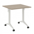 Стол складной мобильный Рива X-Pull X.M-0.7 Дуб Аттик/Белый