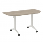 Стол складной мобильный Рива X-Pull X.M-7.T1 Дуб Аттик/Белый