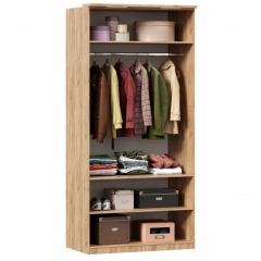 Шкаф двухстворчатый Любимый дом Фиджи ЛД 659.236.000 Дуб Золотой Антрацит