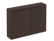 Шкаф для документов средний закрытый Юнитекс MARK МК 324 Орех тоскана