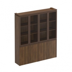 Шкаф для документов Юнитекс MARK МК 360 Орех тоскана