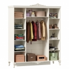 Шкаф четырехстворчатый Любимый дом Маркиза ЛД 517.113.000 Алебастр