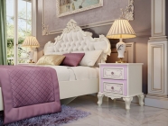 Комплект мебели для спальни Любимый дом Маркиза 1 Алебастр Шампань