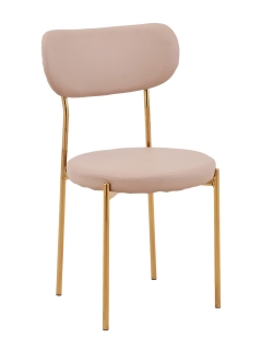 Стул Stool Group Барбара gold экокожа Бежевый