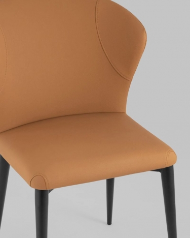 Стул Stool Group Энигма экокожа Охра