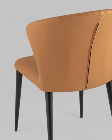 Стул Stool Group Энигма экокожа Охра