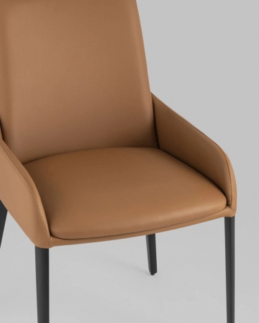 Стул Stool Group Челси экокожа Коричневый