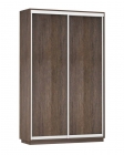 Шкаф-купе двухдверный Е1 Экспресс Дуо Элемент 1400х2200h Венге