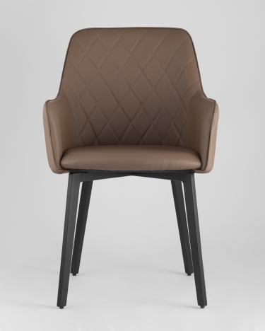 Стул Stool Group Прайм экокожа Коричневая