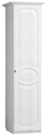 Шкаф-пенал Ивушка-5 МАГ-РИВЕР Рамух/Сандал белый