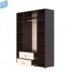 Шкаф 4х створчатый ШК-020 ЭВА МАГ-РИВЕР Венге/Дуб молочный