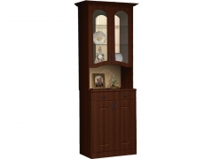 Шкаф многофункциональный В-6 Венеция МАГ-РИВЕР Орех/Орех Итальянский