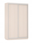 Шкаф-купе двухдверный Е1 Экспресс Дуо Элемент 1400х2400h Дуб молочный