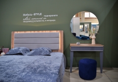 Зеркало Моника МАГ-РИВЕР Авелано/Графит антистрейч супермат