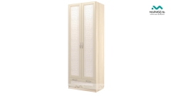 Шкаф 2-х створчатый с ящиком VIP-8 Визит-16 МАГ-РИВЕР 22384