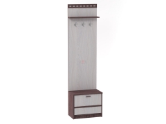 Вешалка Ольга 13 МАГ-РИВЕР Анкор темный/Анкор светлый