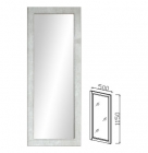 Зеркало навесное Визит-17 МАГ-РИВЕР Чёрный ясень