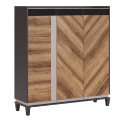 Греденция Честер МАГ-РИВЕР Авелано/Темно-серый/Велюр Алисия