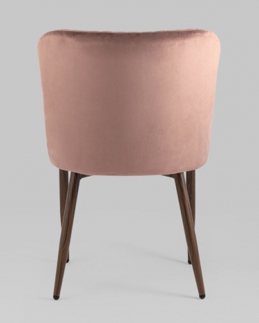 Стул Stool Group Ститч Хани велюр Пыльно-розовый