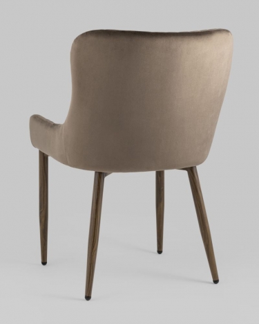 Стул Stool Group Ститч Хани велюр Коричневый