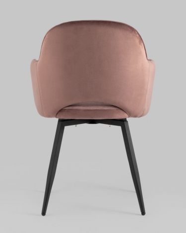 Стул Stool Group Венера вращающийся велюр Пыльно-розовый