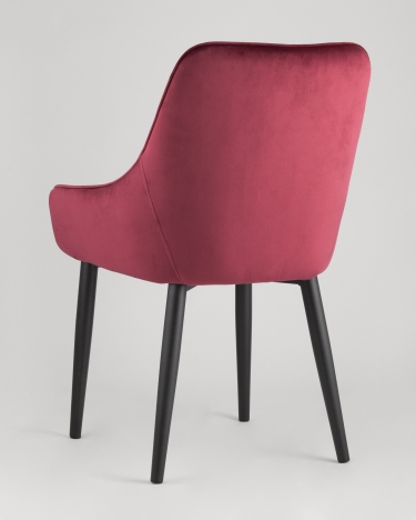 Стул Stool Group Диана NEW велюр Бордовый
