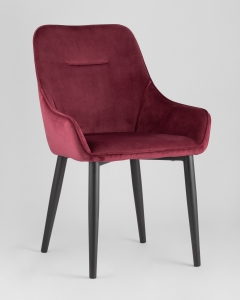 Стул Stool Group Диана NEW велюр Бордовый