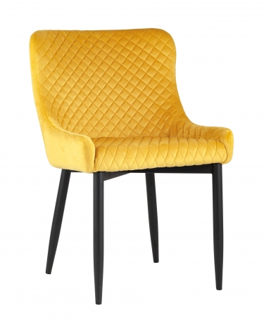 Стул мягкий Stool Group Ститч велюр Оранжевый