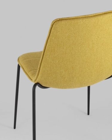Стул Stool Group Мелани рогожка Желтый