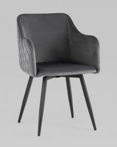 Стул Stool Group Ника вращающийся велюр Серый