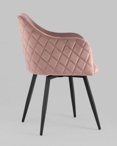 Стул Stool Group Ника вращающийся велюр Пыльно-розовый