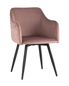 Стул Stool Group Ника вращающийся велюр Пыльно-розовый