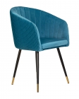 Стул обеденный DOBRIN DOBRIN MARY Морская волна велюр 1922-7