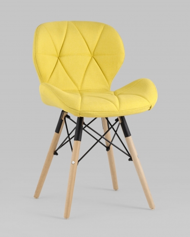 Стул Stool Group Бон рогожка Желтый