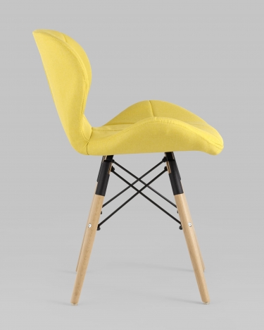 Стул Stool Group Бон рогожка Желтый