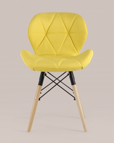 Стул Stool Group Бон рогожка Желтый