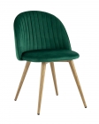 Стул Stool Group Лион Страйпс велюр Зеленый