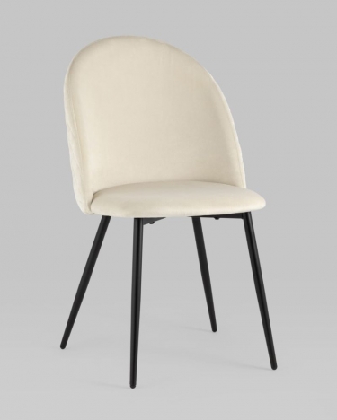 Стул Stool Group Lilly велюр Бежевый
