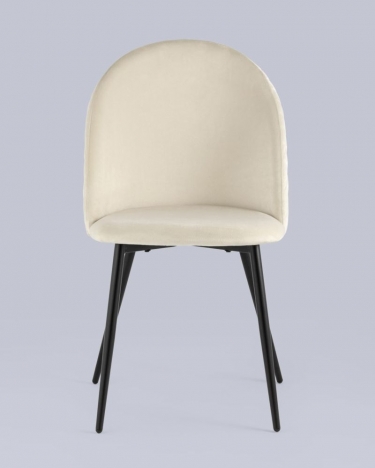 Стул Stool Group Lilly велюр Бежевый