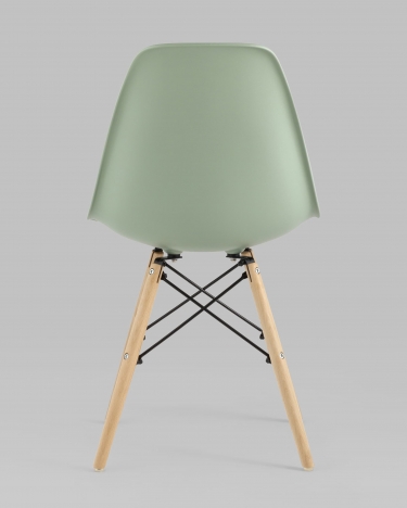Стул Stool Group SIMPLE DSW NEW Серо-зеленый