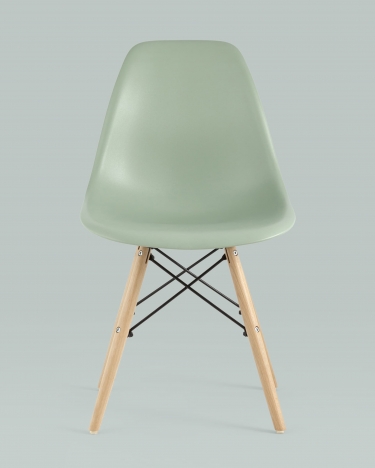 Стул Stool Group Style DSW 4 шт. Серо-зеленый