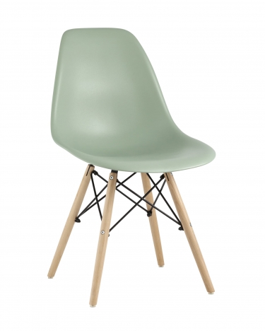 Стул Stool Group Style DSW 4 шт. Серо-зеленый