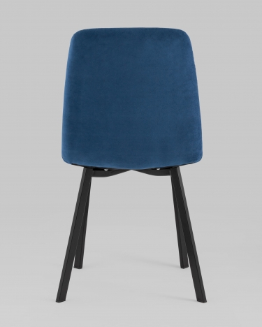 Стул Stool Group Oliver Squareвелюр Синий