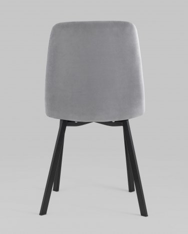 Стул Stool Group Oliver SquareвелюрСерый