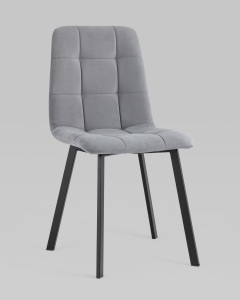 Стул Stool Group Oliver SquareвелюрСерый